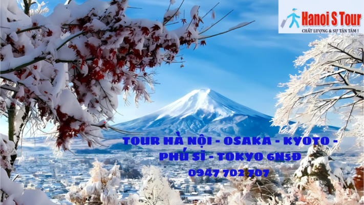 Tour du lịch Hà Nội - Tokyo - Phú Sĩ - Kyoto - Osaka 6N5Đ